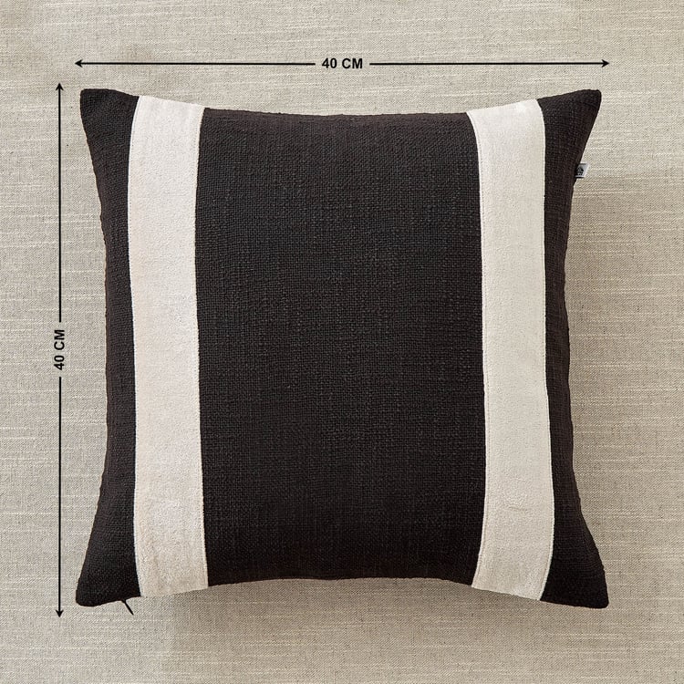 Roma Contrast Woven Cushion Cover - 40x40cm