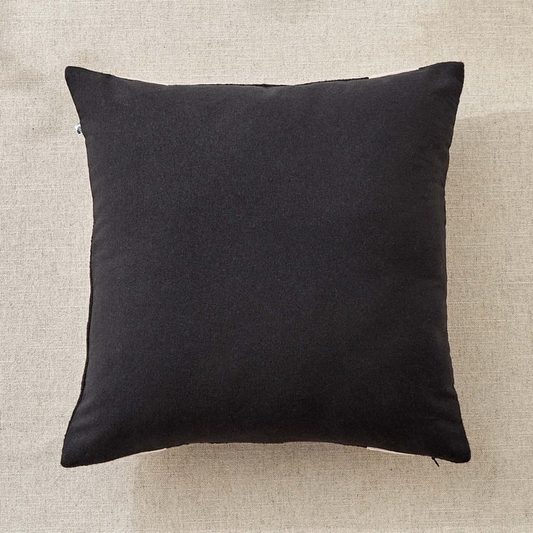 Roma Contrast Woven Cushion Cover - 40x40cm