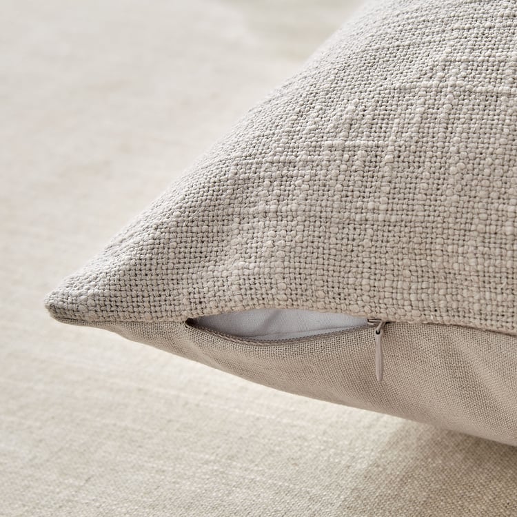 Roma Frame Woven Cushion Cover - 65x65cm