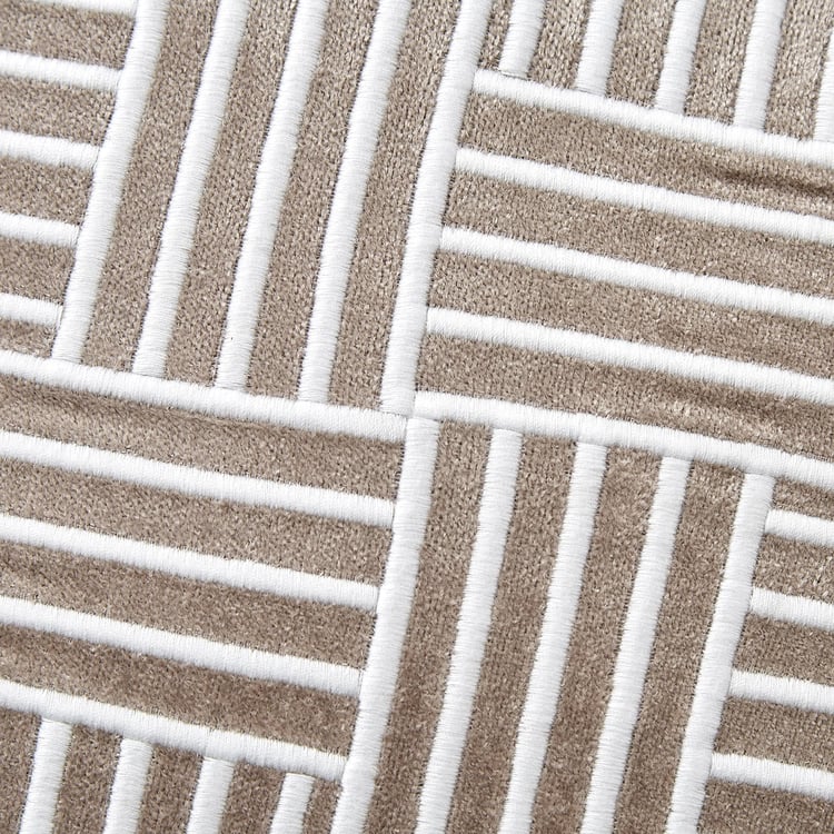 Sharon Balance Embroidered Cushion Cover - 40x40cm