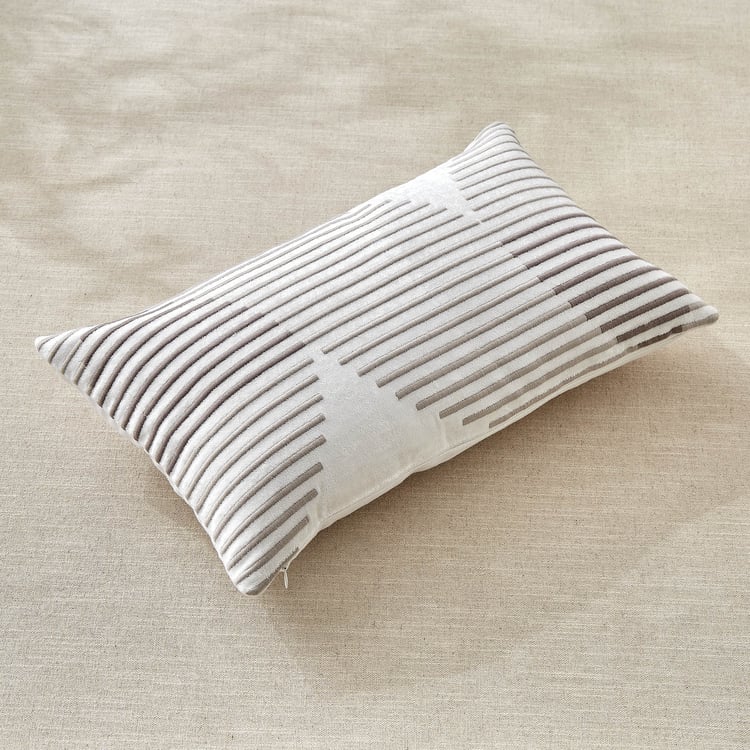 Sharon Orbit Embroidered Cushion Cover - 50x30cm