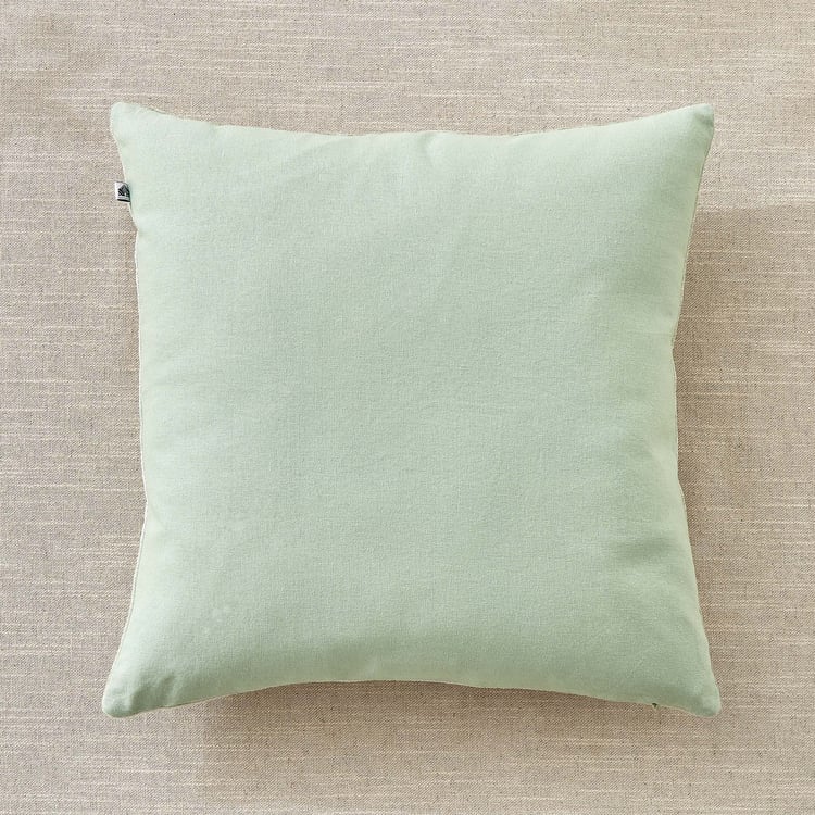 Sharon Whirl Embroidered Cushion Cover - 40x40cm
