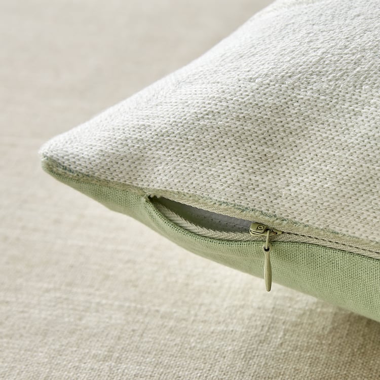 Sharon Whirl Embroidered Cushion Cover - 40x40cm