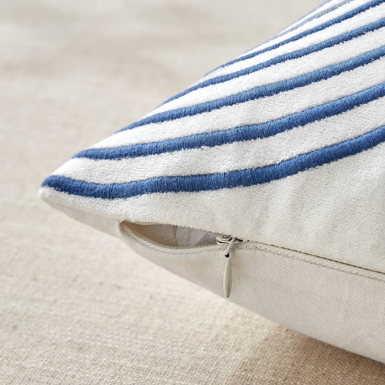 Sharon Whirl Embroidered Cushion Cover - 50x30cm