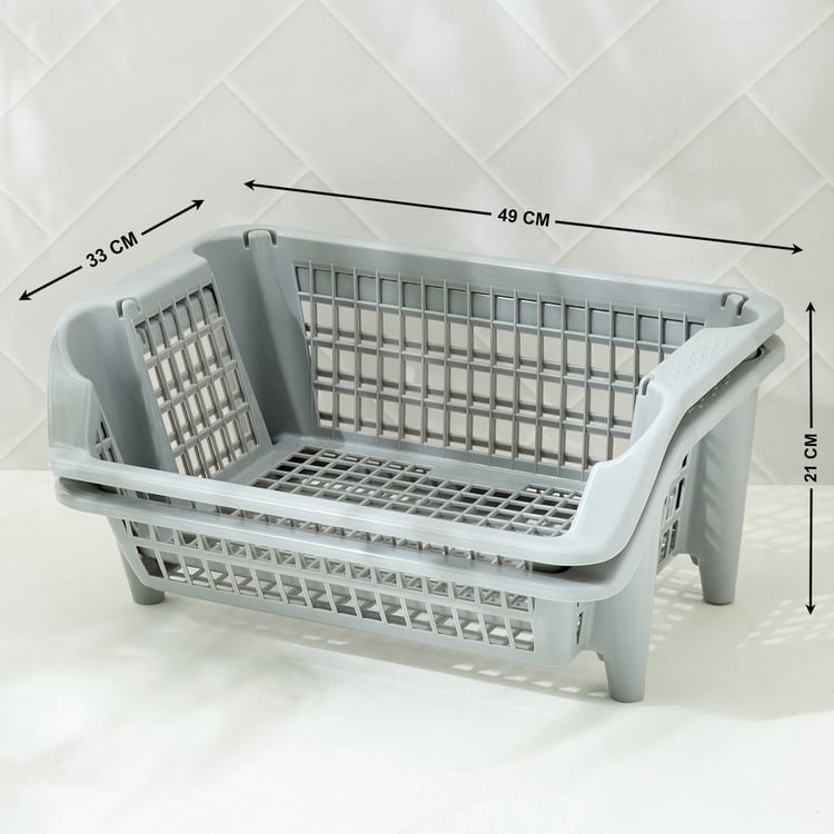 Fiesta Fierce Set of 2 Polypropylene Versatile Basket