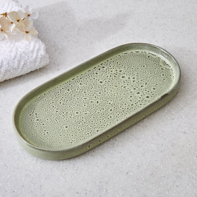 Spark Reactive Ceramic Bathroom Tray