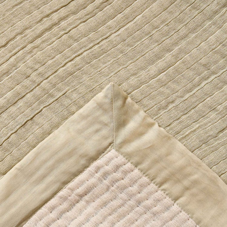 Botanica Verano Cotton Reversible Double Bed Cover