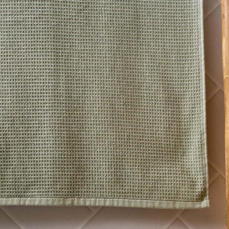 Mekong Raavi Waffle Cotton Bath Towel - 140x70cm