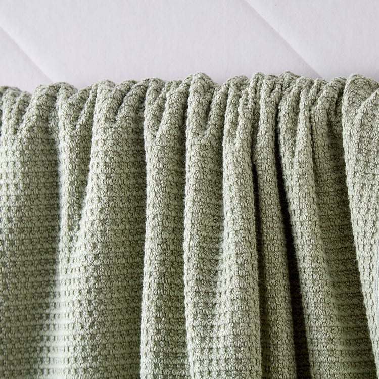Mekong Raavi Waffle Cotton Bath Towel - 140x70cm