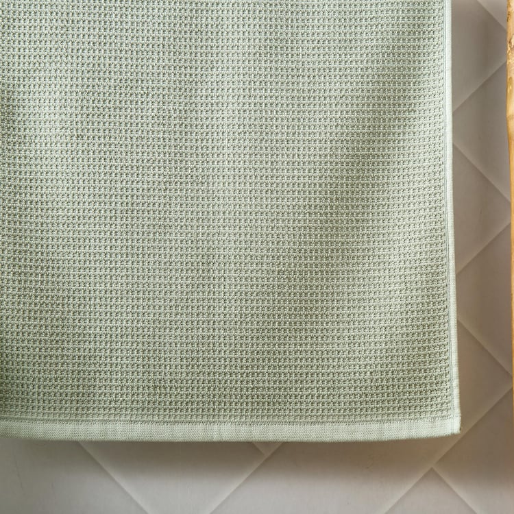 Mekong Raavi Waffle Cotton Hand Towels - 60x40cm