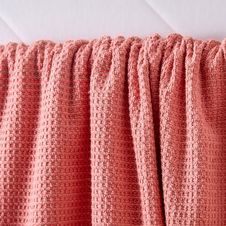 Mekong Raavi Waffle Cotton Bath Towel - 140x70cm
