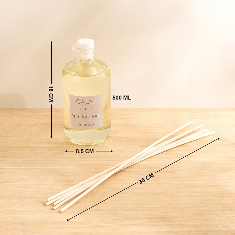 Adriana Calm Spa Patchouli Reed Diffuser Set