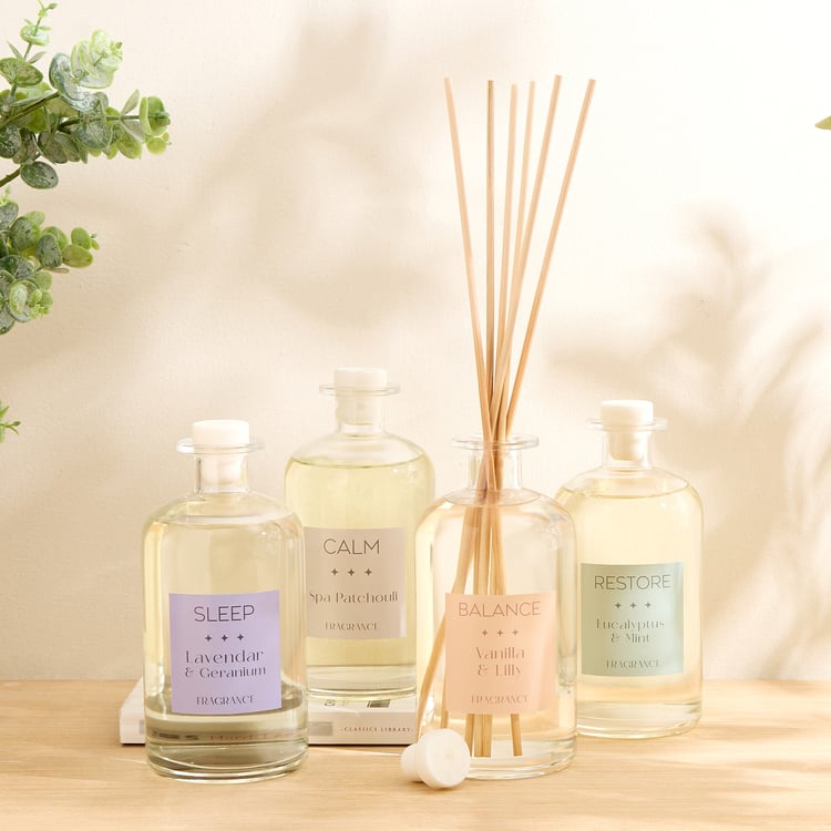 Adriana Sleep Lavender and Geranium Reed Diffuser Set