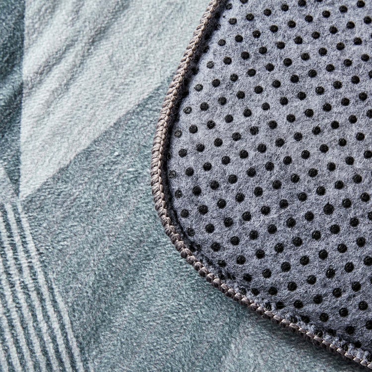 Fiesta Dots Memory Foam Printed Anti-Slip Bath Mat - 80x50cm