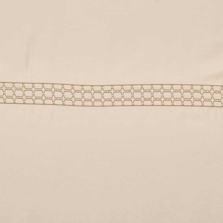 Opulence Accent Cotton Embroidered Double Duvet Cover