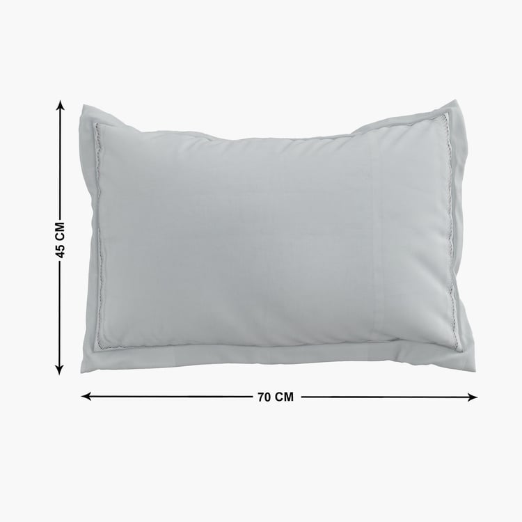 Opulence Pique Set of 2 Pillow Covers - 70x45cm