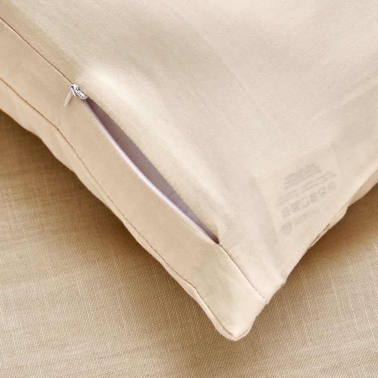 Floral Opulence Set of 2 Embroidered Cushion Covers - 50x30cm