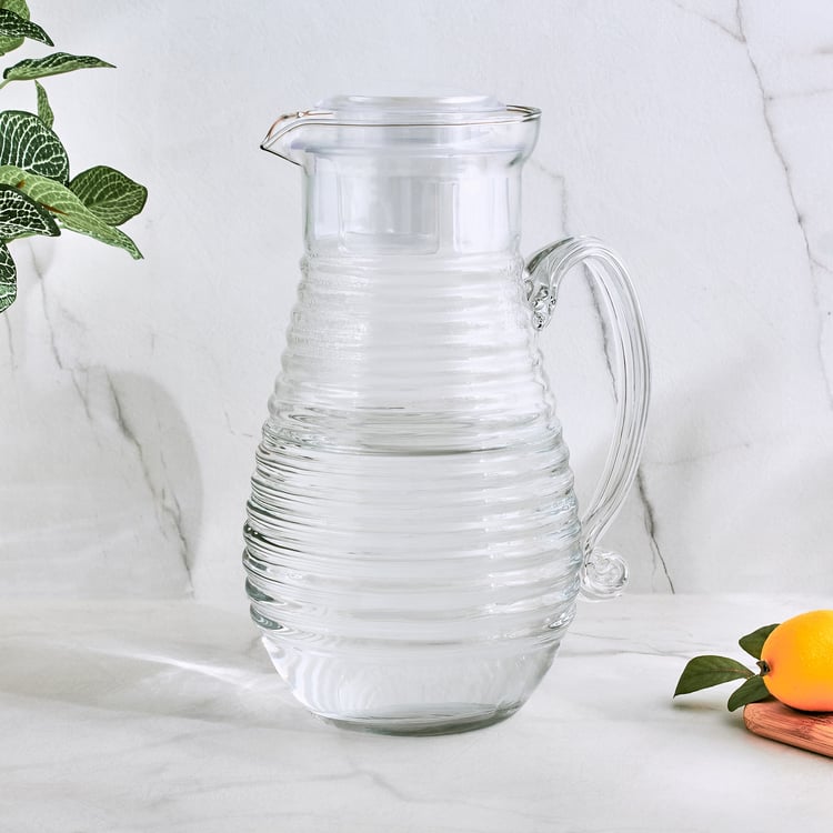 Marley Bemica Glass Jug with Lid - 1.5L