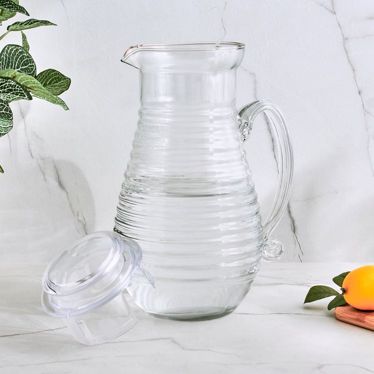 Marley Bemica Glass Jug with Lid - 1.5L