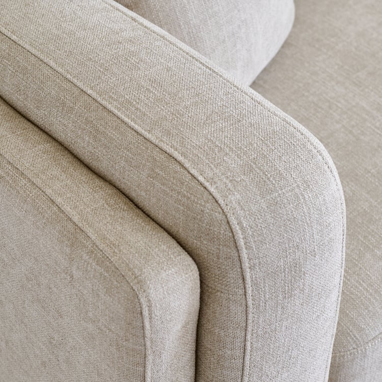 Lansbury NXT Fabric 3-Seater Sofa with Cushions - Beige