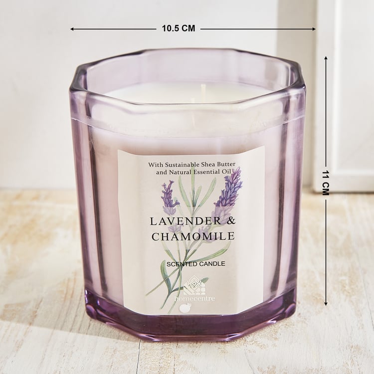 Utopia Refresh Bouquet Lavender and Chamomile Scented Jar Candle