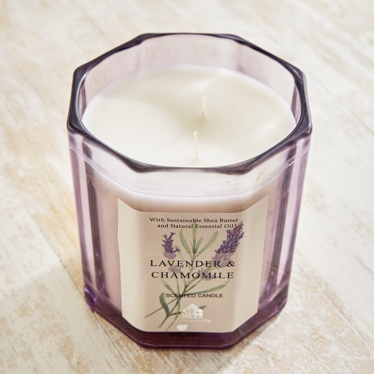 Utopia Refresh Bouquet Lavender and Chamomile Scented Jar Candle