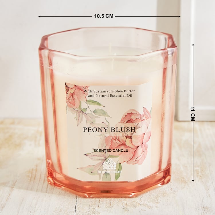 Utopia Refresh Bouquet Peony Blush Scented Jar Candle