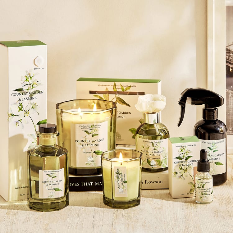 Utopia Refresh Bouquet Country Garden and Jasmine Scented Jar Candle