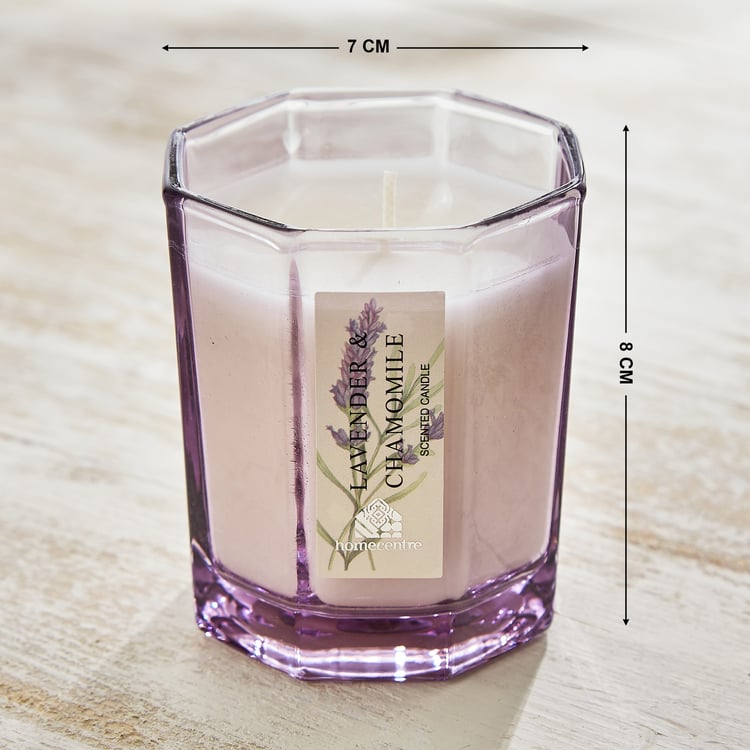 Utopia Refresh Bouquet Lavender and Chamomile Scented Jar Candle