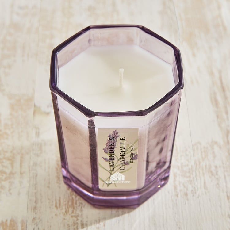 Utopia Refresh Bouquet Lavender and Chamomile Scented Jar Candle