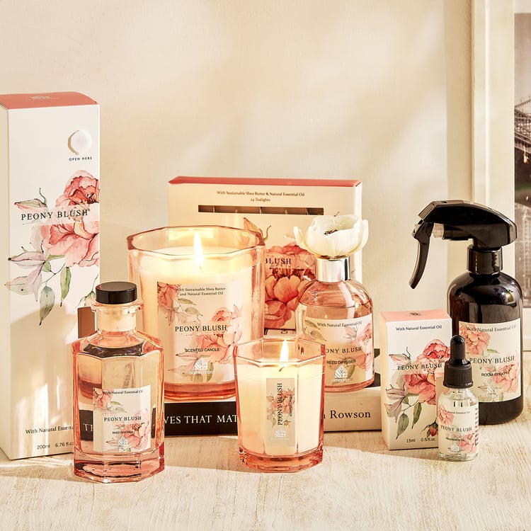 Utopia Refresh Bouquet Peony Blush Scented Jar Candle