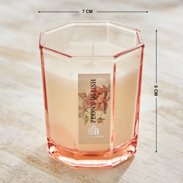 Utopia Refresh Bouquet Peony Blush Scented Jar Candle