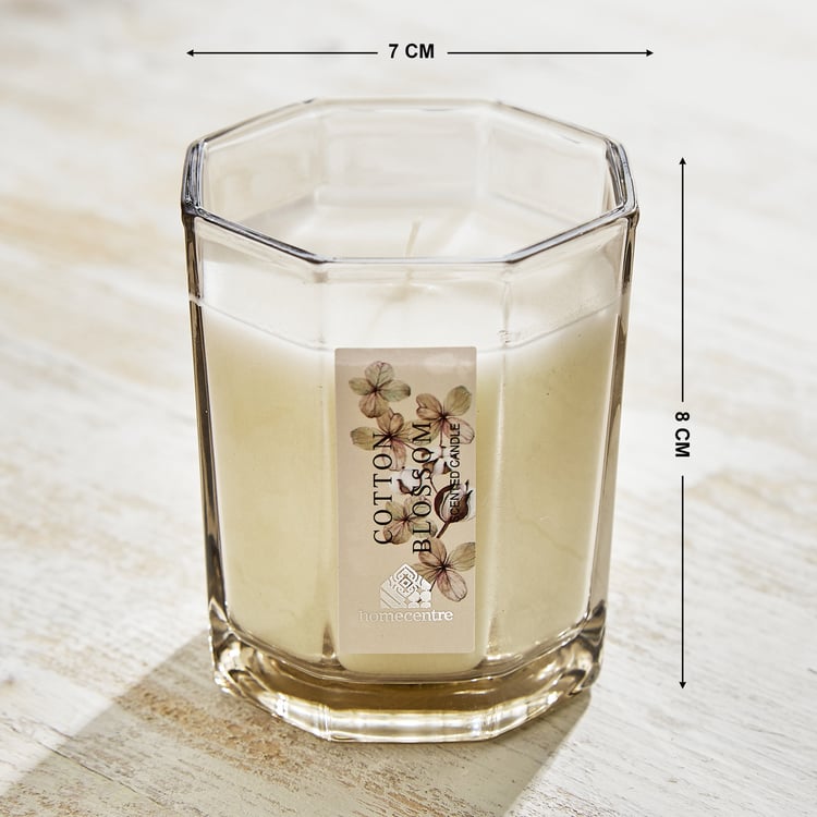 Utopia Refresh Bouquet Cotton Blossom Scented Jar Candle