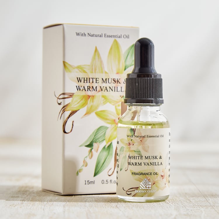 Utopia Refresh Bouquet White Musk and Warm Vanilla Fragrance Oil - 15ml