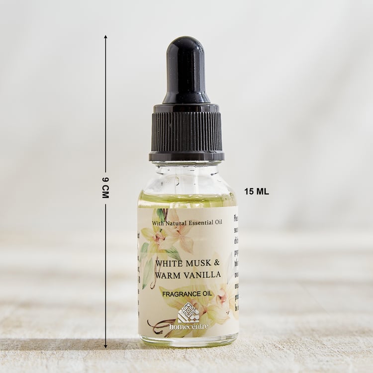 Utopia Refresh Bouquet White Musk and Warm Vanilla Fragrance Oil - 15ml