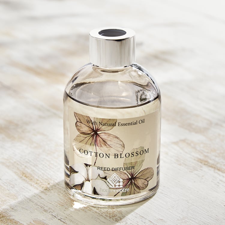 Utopia Refresh Bouquet Cotton Blossom Reed Diffuser with Sola Flower