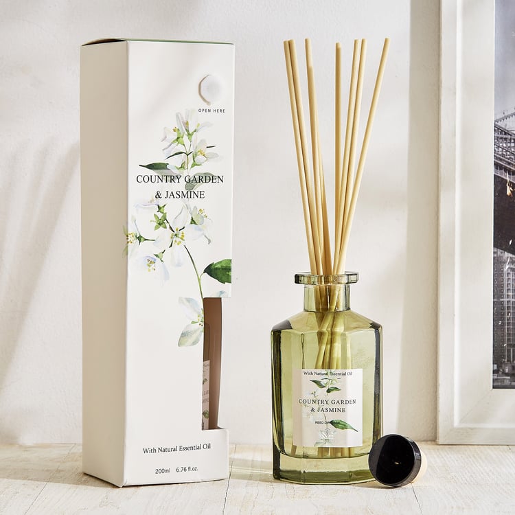 Utopia Refresh Bouquet Country Garden and Jasmine Reed Diffuser Set