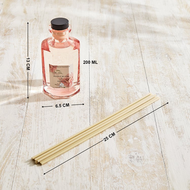 Utopia Refresh Bouquet Peony Blush Reed Diffuser Set