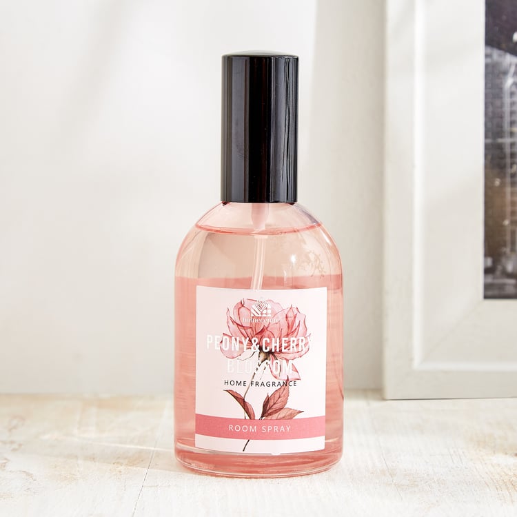 Garnet Serene Botany Peony and Cherry Blossom Room Spray - 100ml