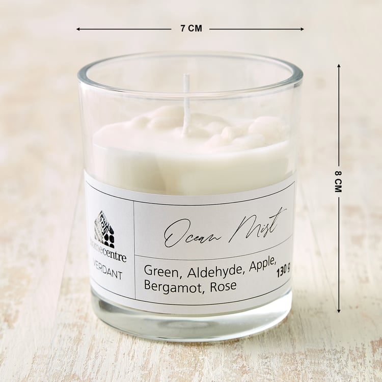 Verdant Ocean Mist Scented Jar Candle