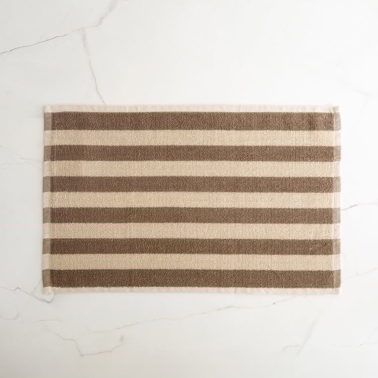 Fervid Sundried Set of 5 Cotton Striped Dish Towel