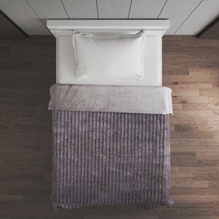 Carrera Striped Single Blanket