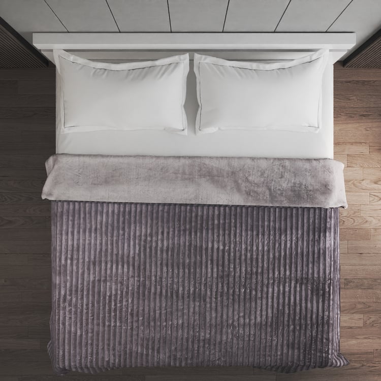Carrera Striped Double Blanket