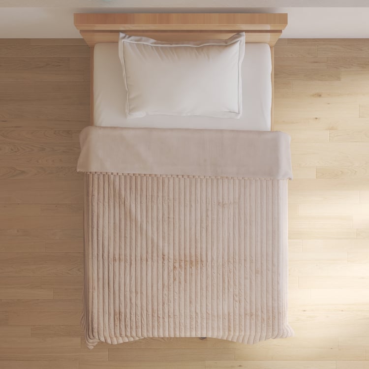 Carrera Striped Single Blanket