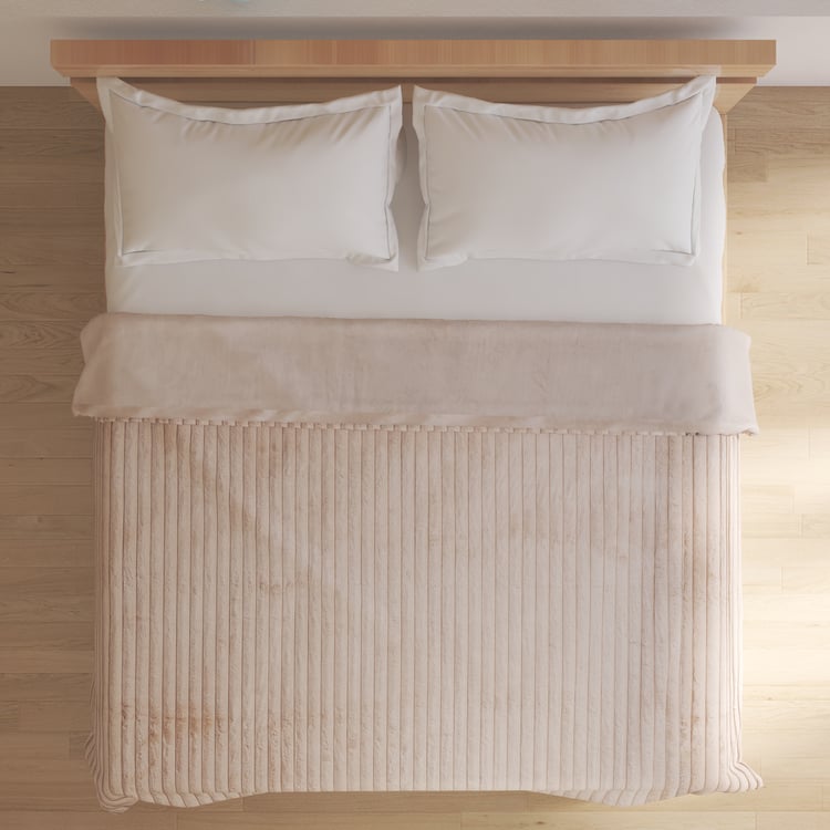Carrera Striped Double Blanket