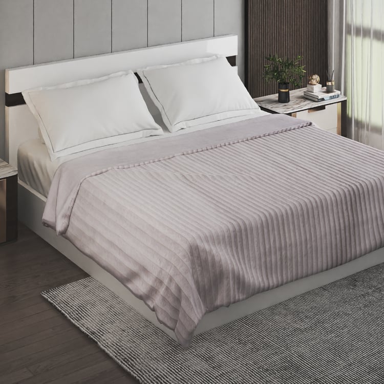 Carrera Striped Double Blanket
