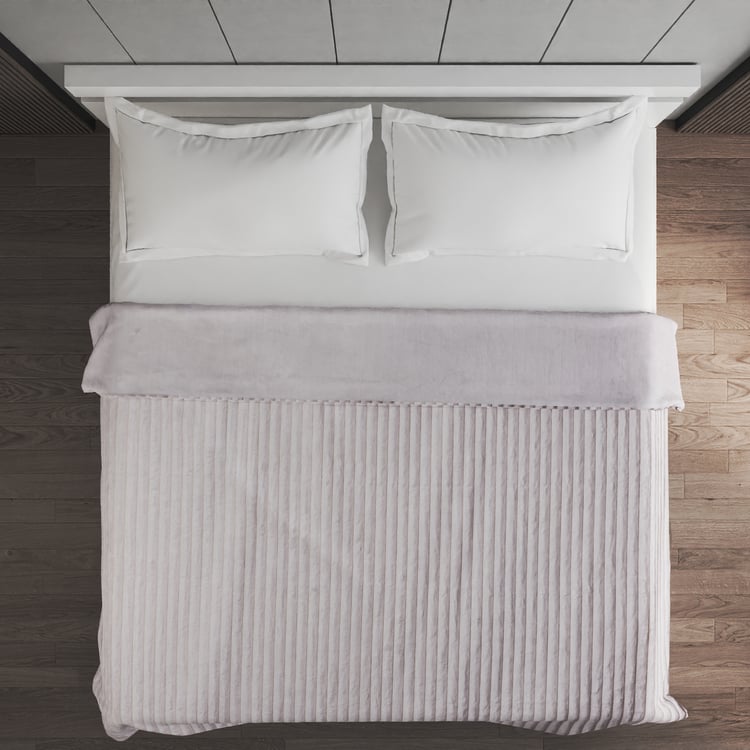 Carrera Striped Double Blanket