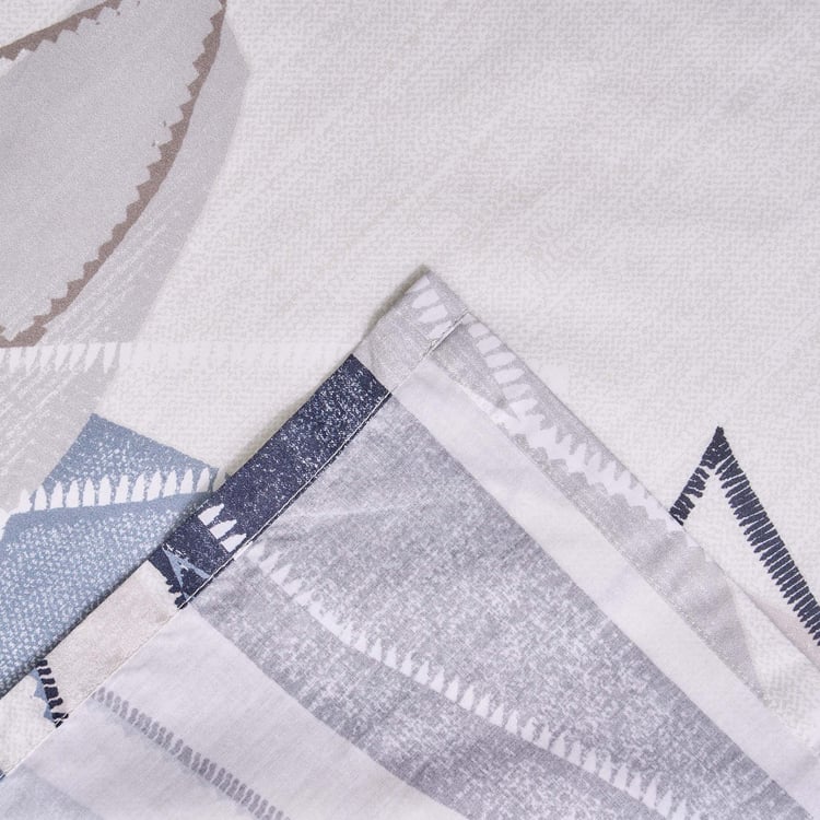 Onyx Berlin Cotton 180TC Printed 3Pcs Super King Bedsheet Set