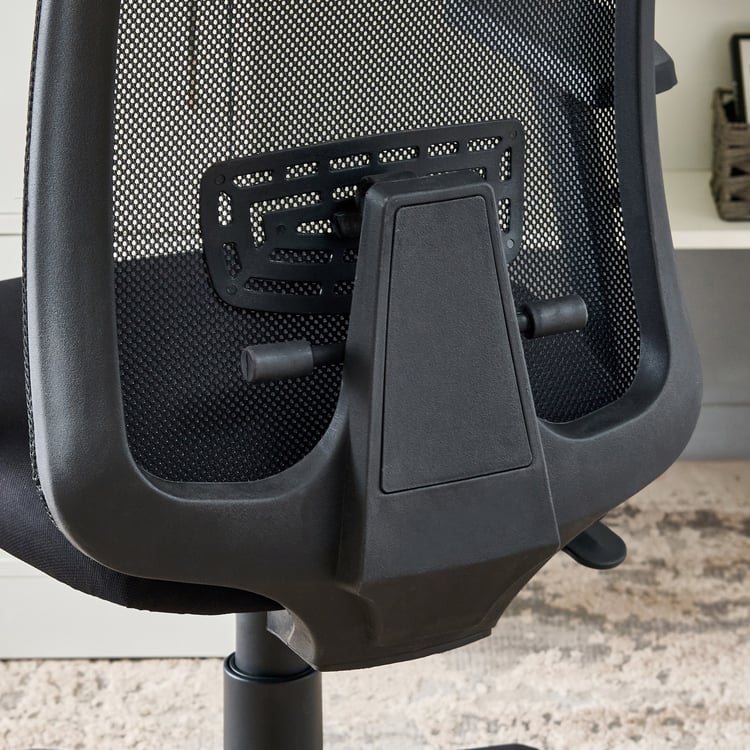Yuva Breathe Mesh High Back Office Chair - Black
