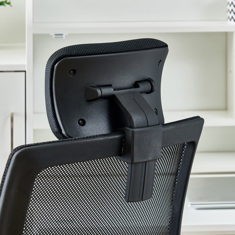 Yuva Breathe Mesh High Back Office Chair - Black